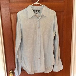 Men’s Large Guess long sleeved button down